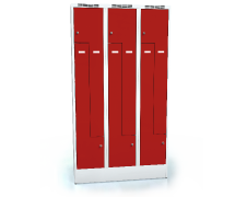 Cloakroom locker Z-shaped doors ALDUR 1 1920 x 1050 x 500